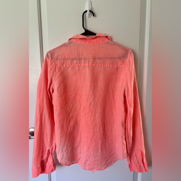 Lilly Pulitzer Sea View Linen Button Down - Picture 10 of 13